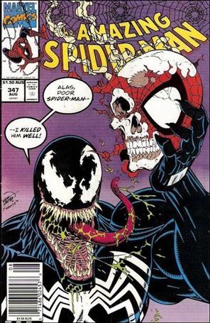 Amazing Spider-Man (1963) issue 347-B Australian Price Cover