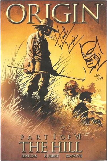 Wolverine: The Origin issue 1-C DF (Signed & Remarked by Herb Trimpe) 1/199