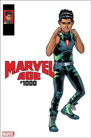 Marvel Age (2023) issue 1000-B Javier Garron Marvel Icon Cover