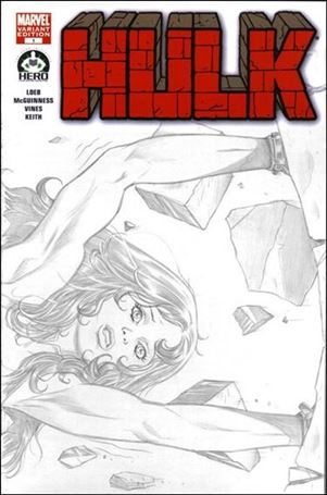 Hulk 100 (Hero Initiative) Cover Project issue 8 Greg Horn Cover