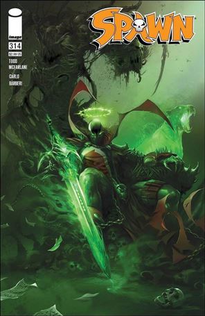 Spawn issue 314 Francesco Mattina Cover