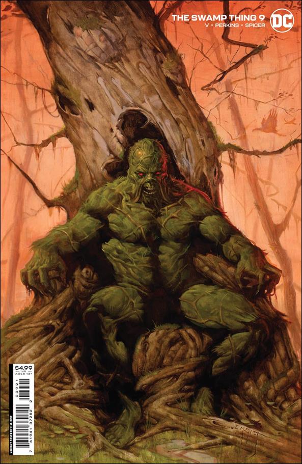 Swamp Thing (2021) issue 9-B E.M. Gist Cardstock Cover