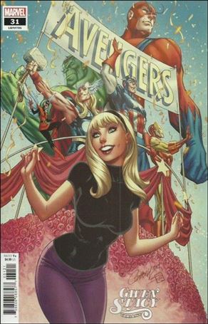 Avengers (2018/07) issue 31-B J. Scott Campbell Gwen Stacy 2020 Cover