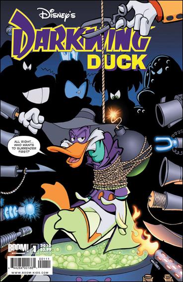 Darkwing Duck issue 1-B James Silvani Cover