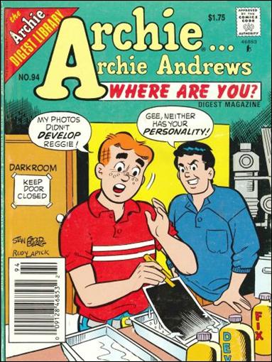 Archie…Archie Andrews, Where Are You Comics Digest Magazine issue 94
