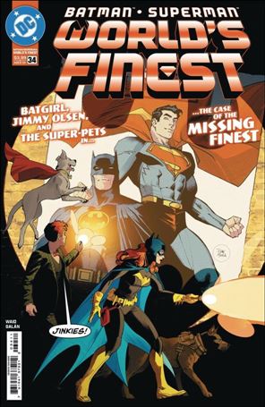 Batman/Superman: World's Finest issue 34 Dan Mora Cover