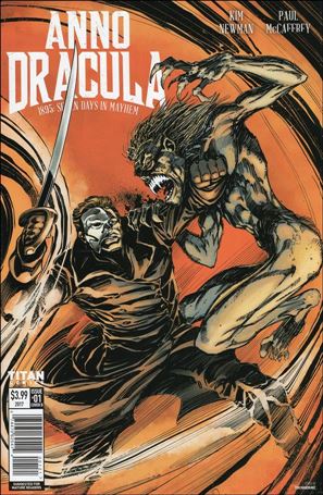 Anno Dracula: 1895 Seven Days In Mayhem issue 1-B Tom Mandrake Cover