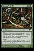 Magic the Gathering: Champions of Kamigawa (Base Set) card 230 Nature's Will