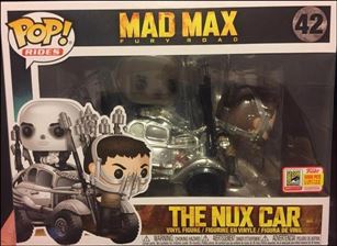 POP! Rides figure 42-B The Nux Car SDCC 2018 Unboxed 1/5000