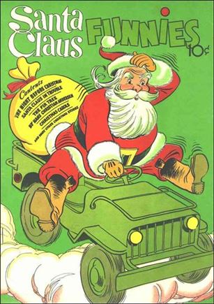 Santa Claus Funnies Cover Image 1