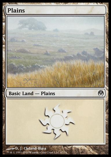 Magic the Gathering: Duel Decks: Phyrexia vs. the Coalition (Base Set) card 67 Plains