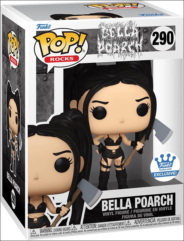 Pop! Rocks figure 290 Bella Poarch (Axe) Funko Shop Exclusive