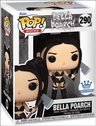 Pop! Rocks figure 290 Bella Poarch (Axe) Funko Shop Exclusive