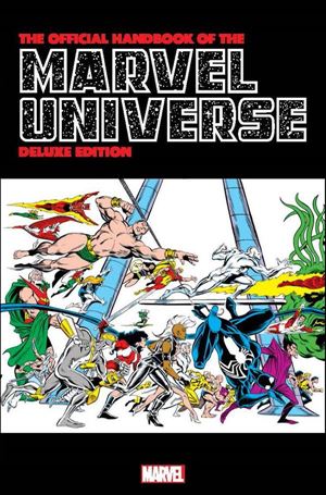 Official Handbook of the Marvel Universe Deluxe Edition Omnibus issue nn-B Ron Frenz Direct Market Cover