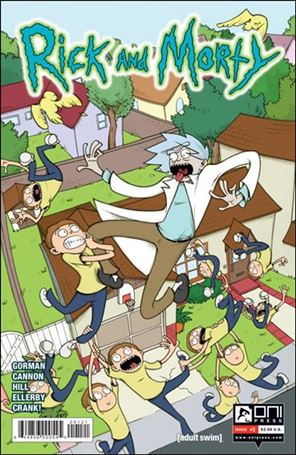 Rick and Morty (2015) issue 1-J CJ Cannon Cover (2nd Printing)