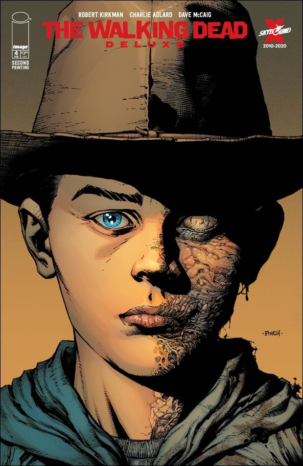 Walking Dead Deluxe issue 4-E David Finch Cover (2nd Printing)