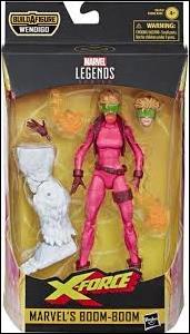 Marvel Legends Series (Wendigo Series) figure 3 X-Force Marvel's Boom-Boom