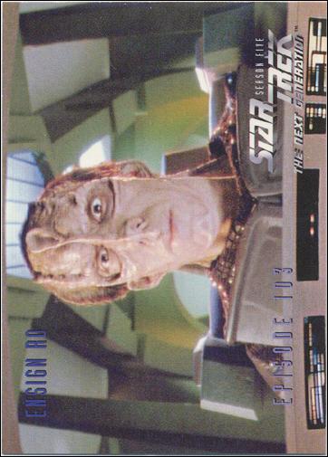 Star Trek: The Next Generation - The Episode Collection Season Five (Base Set) card 438 Ensign Ro, Episode 103C