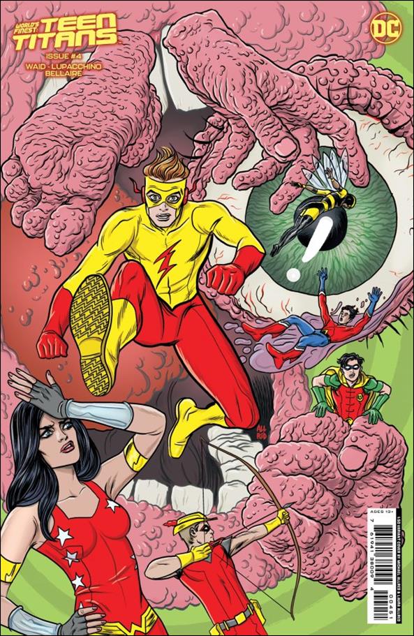 World's Finest: Teen Titans issue 4-E Michael Allred 1:50 Cardstock Cover