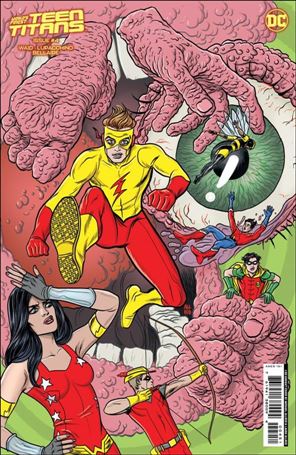 World's Finest: Teen Titans issue 4-E Michael Allred 1:50 Cardstock Cover