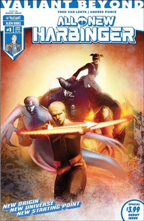 Valiant Beyond: All-New Harbinger issue 1-C Dennis Calero Connecting Cover