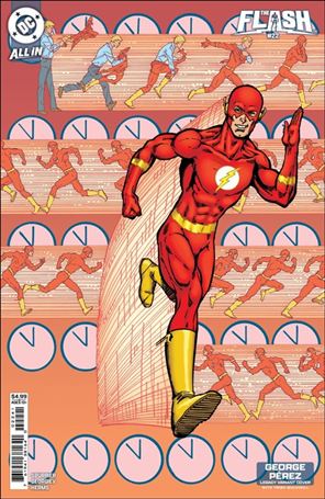 Flash (2023) issue 22-D George Pérez Legacy Cardstock Cover