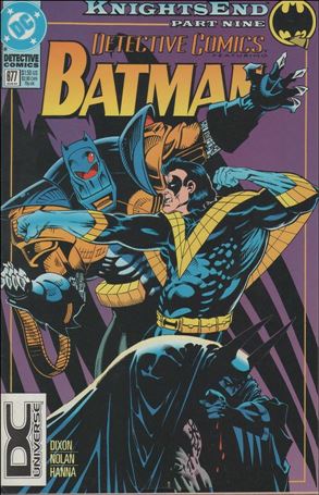 Detective Comics (1937) issue 677-B DC Universe UPC (2nd Printing)