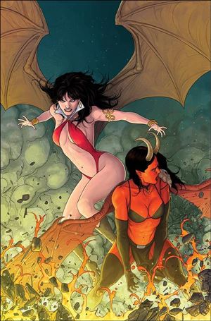 Vampirella vs Purgatori issue 5-Q Madibek Musabekov Virgin Cover