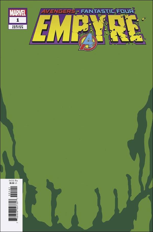 Empyre issue 1-M 1:100 Blank Green Skrull Cover