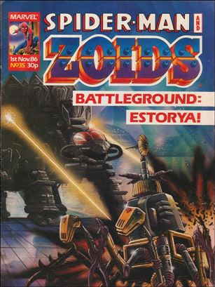 Spider-Man and Zoids (UK) issue 35