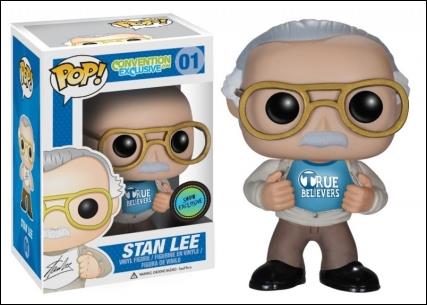 POP! Stan Lee figure 1-D Stan Lee True Believers (2014 Frank & Sons) 1/1000