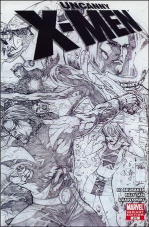 Uncanny X-Men (1981) issue 475-B Billy Tan 1:25 Wraparound Sketch Cover