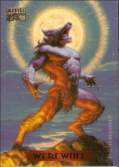 1994 Marvel Masterpieces (Base Set) card 135 Werewolf