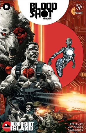 Bloodshot Reborn issue 15 Tomas Giorello Cover