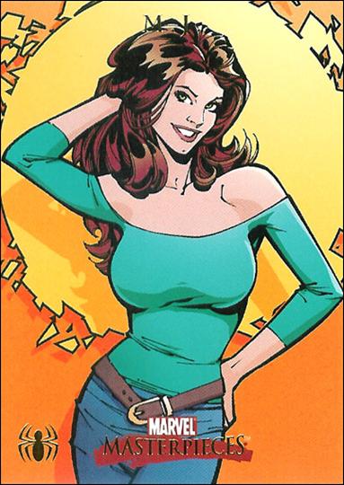 2007 Marvel Masterpieces (Spider-Man Subset) card S4 M.J.