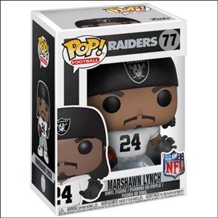 Pop! Football (NFL) figure 77 Marshawn Lynch