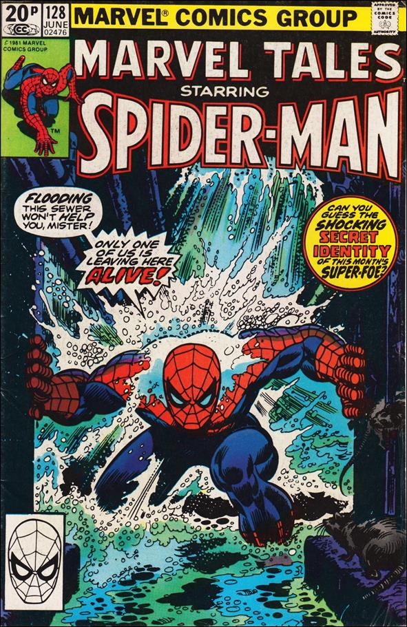 Marvel Tales (1966) issue 128-B UK Price Cover