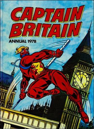 Captain Britain Annual (UK) Cover Image 1