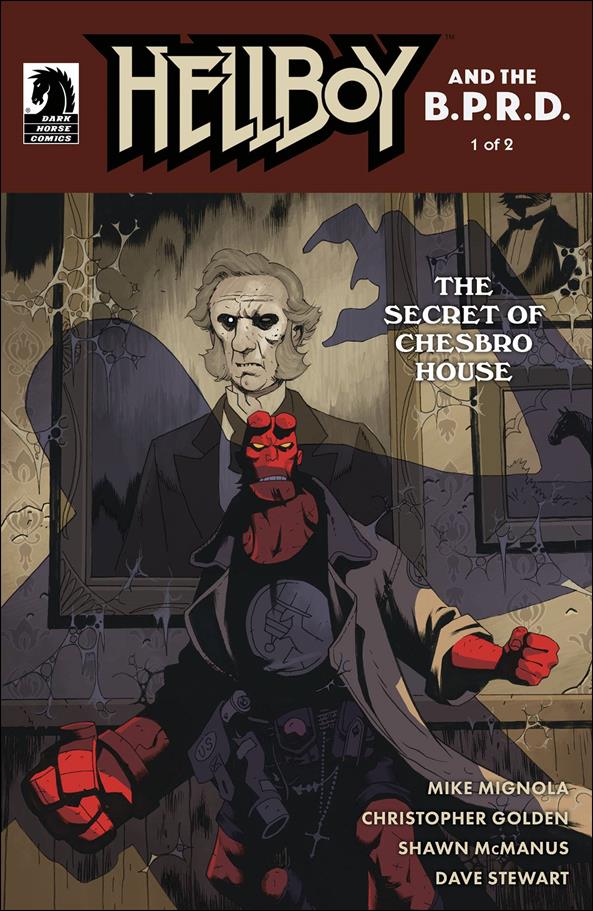 Hellboy and the B.P.R.D.: The Secret of Chesbro House issue 1-B Ben Stenbeck Cover