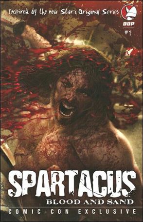 Spartacus: Blood and Sand issue 1-B Comic-Con Exclusive Wraparound Cover 