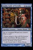 Magic the Gathering: Champions of Kamigawa (Base Set) card 52 Azami, Lady of Scrolls
