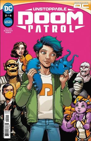 Unstoppable Doom Patrol issue 2 Chris Burnham Cover