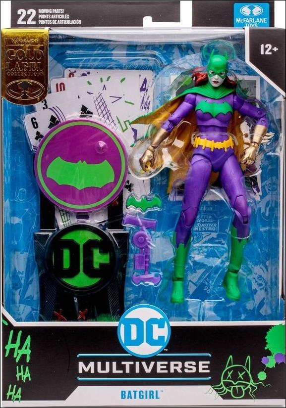 McFarlane DC Multiverse (Gold Label) issue Nn34 Batgirl - Jokerized (Three Jokers)