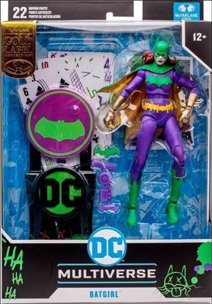 McFarlane DC Multiverse (Gold Label) issue Nn34 Batgirl - Jokerized (Three Jokers)