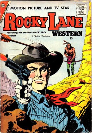 Rocky Lane Western (1954) issue 82