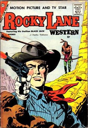 Rocky Lane Western (1954) issue 82