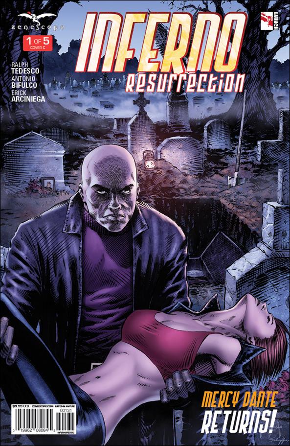 Inferno: Resurrection issue 1-C Jason Metcalf Cover