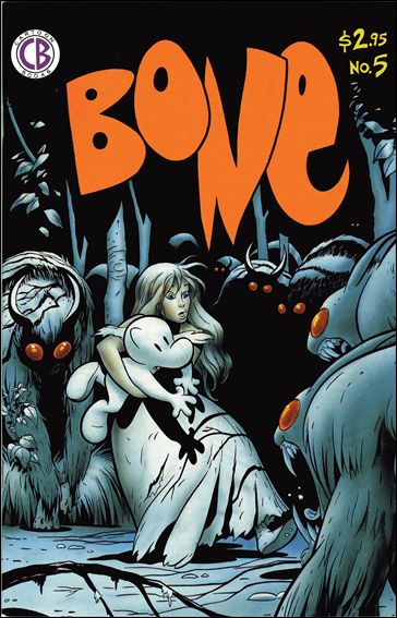Bone (1991) issue 5-F Orange Logo (6th Printing)