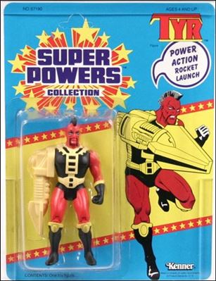 Super Powers Collection Action Figures (1984) figure 34 Tyr