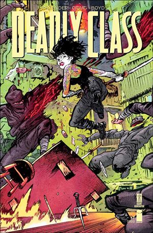 Deadly Class issue 37-B Daniel Warren Johnson Cover